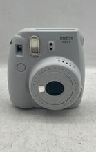 Load image into Gallery viewer, Fujifilm Instax Mini 9 White Built-In Flash Instant Photo Film Camera Not Tested
