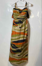 Load image into Gallery viewer, MSK Womens Multicolor Abstract Sleeveless Square Neck A-Line Maxi Dress Size M
