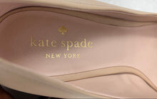 Load image into Gallery viewer, Kate Spade New York Womens Beige Leather Round Toe Block Pump Heels Size 9.5 B
