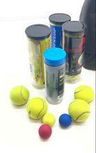 Load image into Gallery viewer, Inesis Padel Pro Series Black Adjustable Strap Zipper Backpack With Tennis Balls
