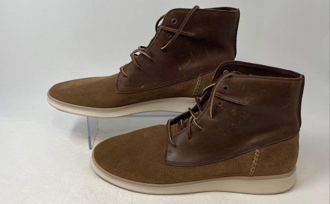 UGG Mens Lamont 1013305 Brown Suede Lace-Up Ankle Chukka Boots Size 13