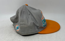 Load image into Gallery viewer, New Era Mens Gray Miami Dolphins Adjustable NFL Baseball Cap One Size
