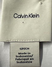 Load image into Gallery viewer, Calvin Klein Womens White Sleeveless Button Front Cropped Tank Top Size Small
