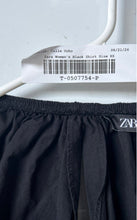 Load image into Gallery viewer, Zara Womens Black Sweetheart Neck Cropped Blouse Top Size XS
