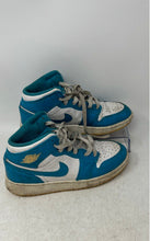 Load image into Gallery viewer, Nike Kids Air Jordan 1 Mid DQ8423-400 Blue White Sneaker Shoes Size 4Y

