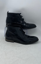 Load image into Gallery viewer, Bruno Marc Mens Warner-2 Black Leather Classic Cap Toe Oxford Ankle Boots Sz 9.5

