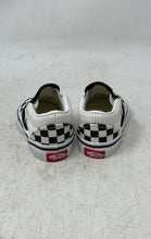 Load image into Gallery viewer, Vans Kids Classic Black White Checkerboard Slip-On Sneaker Shoes Size 2.0
