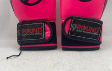 Load image into Gallery viewer, 9ROUND 30 Min Kickbox Fitness Womens Pink Hook &amp; Loop Fastener Boxing Gloves
