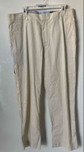 Load image into Gallery viewer, Banana Republic Mens Beige Pockets Flat Front Cotton Dress Pants Size 36x30
