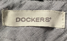 Load image into Gallery viewer, Dockers Womens Black Flat Front Pockets Wide-Leg Stretch Dress Pants Size 4

