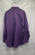 Load image into Gallery viewer, Van Heusen Mens Purple Long Sleeve Spread Collar Wrinkle Free Dress Shirt Sz XL
