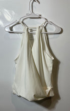 Load image into Gallery viewer, Express Womens White Sleeveless Draped Neck Pullover Blouse Top Size XS
