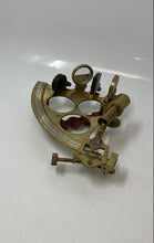 Load image into Gallery viewer, Brass Decorative Global Position Tool Nautical Sextant Navigation Instrument
