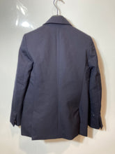 Load image into Gallery viewer, Zara Mens Blue Long Sleeve Notch Lapel Double-Breasted Blazer Size XS
