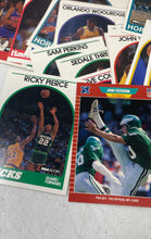 Load image into Gallery viewer, Lot Of Mixed Variety NBA Hoops &amp; NFL Pro Sports Trading Cards Pre-Owned No Grade

