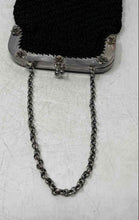 Load image into Gallery viewer, Yvone Christa Womens Black Chain Strap Mini Travel Clutch Handbag
