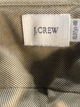 Load image into Gallery viewer, J.Crew Mens Beige Striped Cotton Regular Fit Long Sleeve Dress Shirt Size XL
