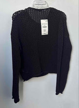Load image into Gallery viewer, Zara Womens Purple Pockets Long Sleeve Button Cardigan Sweater Size M With Tag
