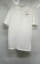 Load image into Gallery viewer, Nike Mens White Short Sleeve Dri-Fit Crew-Neck Pullover T-Shirt Size L

