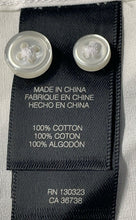 Load image into Gallery viewer, Kenneth Cole Reaction Mens Gray White Cotton Long Sleeve Button-Up Shirt Size XL
