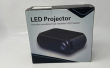 Load image into Gallery viewer, Unbranded Black High Resolution Manual Focus LED Projector In Box
