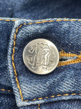 Load image into Gallery viewer, Authentic Roberto Cavalli Mens Blue Denim Straight Leg Jeans Size EUR 31
