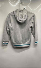 Load image into Gallery viewer, NFL Kids Gray Miami Dolphins Long Sleeve Pullover Hoodie Size 10/12
