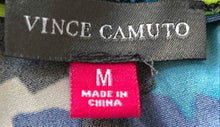 Load image into Gallery viewer, Vince Camuto Womens Multicolor Cowl Neck Sleeveless Blouse Top Size Medium
