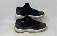 Load image into Gallery viewer, Nike Kids Air Jordan 11 Retro Low Black Sneaker Shoes Size 4.5Y No Laces
