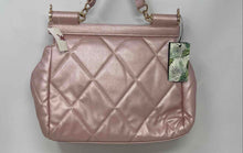 Load image into Gallery viewer, Badgley Mischka Womens Pink Leather Detachable Strap Lined Crossbody Bag w/ Tags
