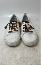 Load image into Gallery viewer, Sperry Womens Crest Vibe STS81903 White Canvas Low Top Sneaker Shoes Size 7
