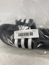 Load image into Gallery viewer, Adidas Mens Adissage F35580 White Black Open Toe Slip-On Slide Sandals Size 10
