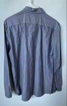 Load image into Gallery viewer, Lacoste Mens Gray Cotton Long Sleeve Collared Slim Fit Button-Up Shirt Size L
