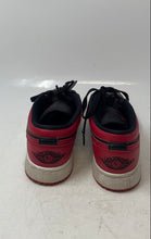 Load image into Gallery viewer, Nike Boys Air Jordan 1 Low 553560-606 Red Black Leather Basketball Shoes Sz 5.5Y
