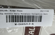 Load image into Gallery viewer, The Hamilton Collection The Little Rascals Darla Porcelain Doll With Box

