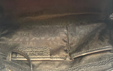 Load image into Gallery viewer, Michael Kors Womens Bedford Black Beige Leather Double Handle Tote Handbag

