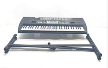Load image into Gallery viewer, Casio CTK-710 Black White 61 Key Piano Electronic Keyboard With Stand
