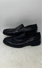 Load image into Gallery viewer, Perry Ellis Mens Pablo Black Leather Square Toe Slip-On Loafer Shoes Size 10.5
