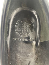 Load image into Gallery viewer, Authentic Tory Burch Womens Black Slip-On Loafer Shoes Size 5.5M Damaged
