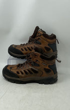 Load image into Gallery viewer, Nautilus Mens N9546 Brown Steel Safety Toe Waterproof Hiker Work Boots Size 11 M
