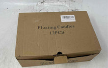 Load image into Gallery viewer, Home Decorative White Unscented Round Floating Candles Set In Box
