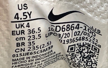 Load image into Gallery viewer, Nike Kids Air Max 90 CD6864-100 White Lace-Up Low Top Sneaker Shoes Size 4.5Y
