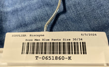Load image into Gallery viewer, Hugo Boss Mens Blue Denim Delaware Slim-Fit Straight Leg Jeans Pants Size 30/34
