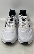 Load image into Gallery viewer, Adidas Mens Duramo 10 HQ4130 White Black Low Top Lace-Up Sneaker Shoes Size 11
