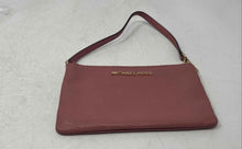 Load image into Gallery viewer, Michael Kors Womens Pink Pebbled Leather Zip Top Small Wristlet Wallet

