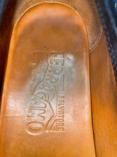 Load image into Gallery viewer, Authentic Salvatore Ferragamo Womens Black Suede Block Loafer Heels Size 5.5
