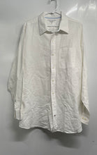 Load image into Gallery viewer, Tommy Hilfiger Mens White Long Sleeve Collared Dress Shirt Size XL 17.5
