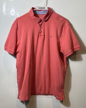 Load image into Gallery viewer, Tommy Hilfiger Mens Orange Cotton Short Sleeve Casual Polo Shirt Size Large
