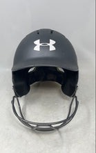Load image into Gallery viewer, Under Armour Unisex Kids Black Outdoor Sporting Baseball Helmet Size 6.5-7.5
