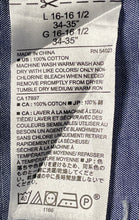 Load image into Gallery viewer, Banana Republic Mens Blue Long Sleeve Button-Up Shirt Size Large
